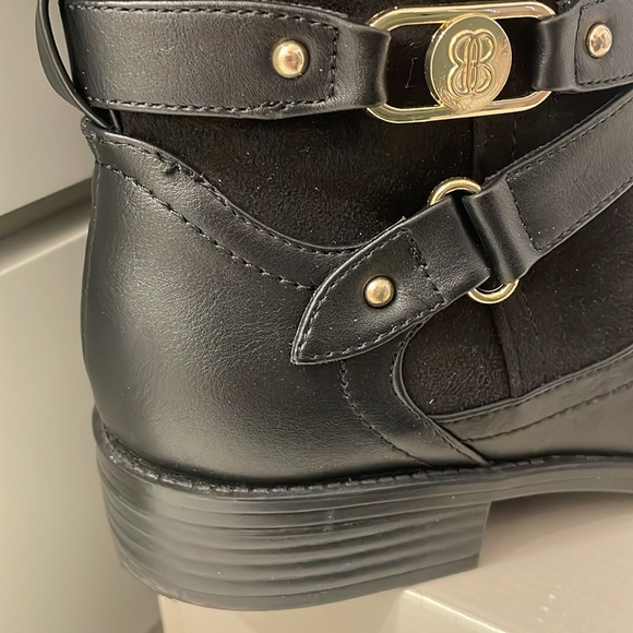 New Bandolino black leather boots in size 8 1/2 medium - Picture 8 of 10